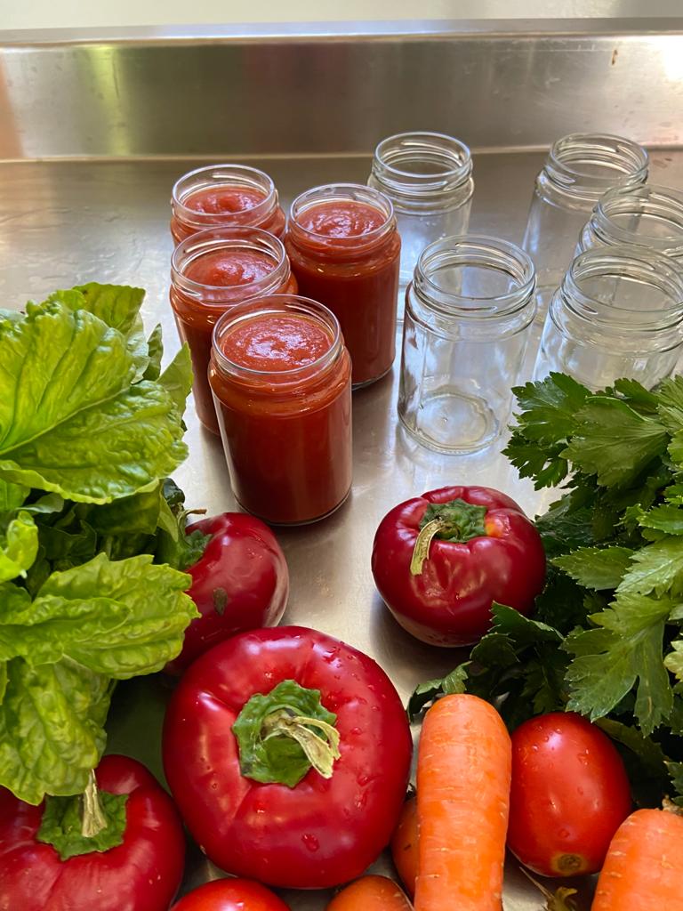 Salsa Marinara Orgánica con Pimientos Morrones