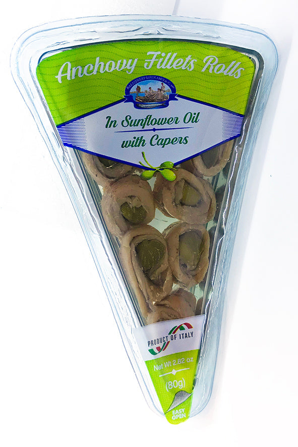 Filets d'anchois aux saveurs assorties