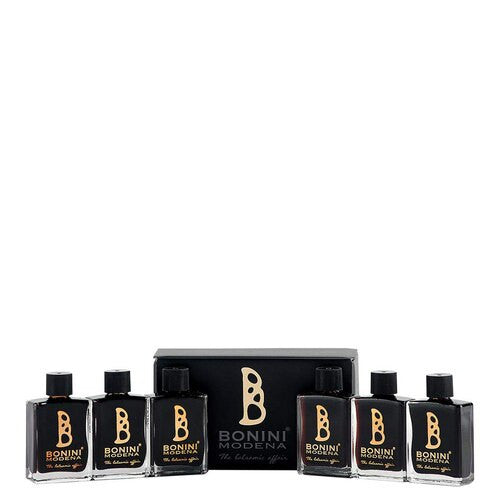 'Balsamic Affair Collection' 6 Tasting Bottles of the whole Bonini ABM  Range (0.67 fl oz each)