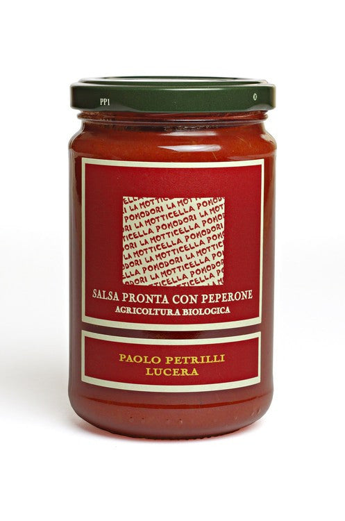 Salsa Marinara Orgánica con Pimientos Morrones
