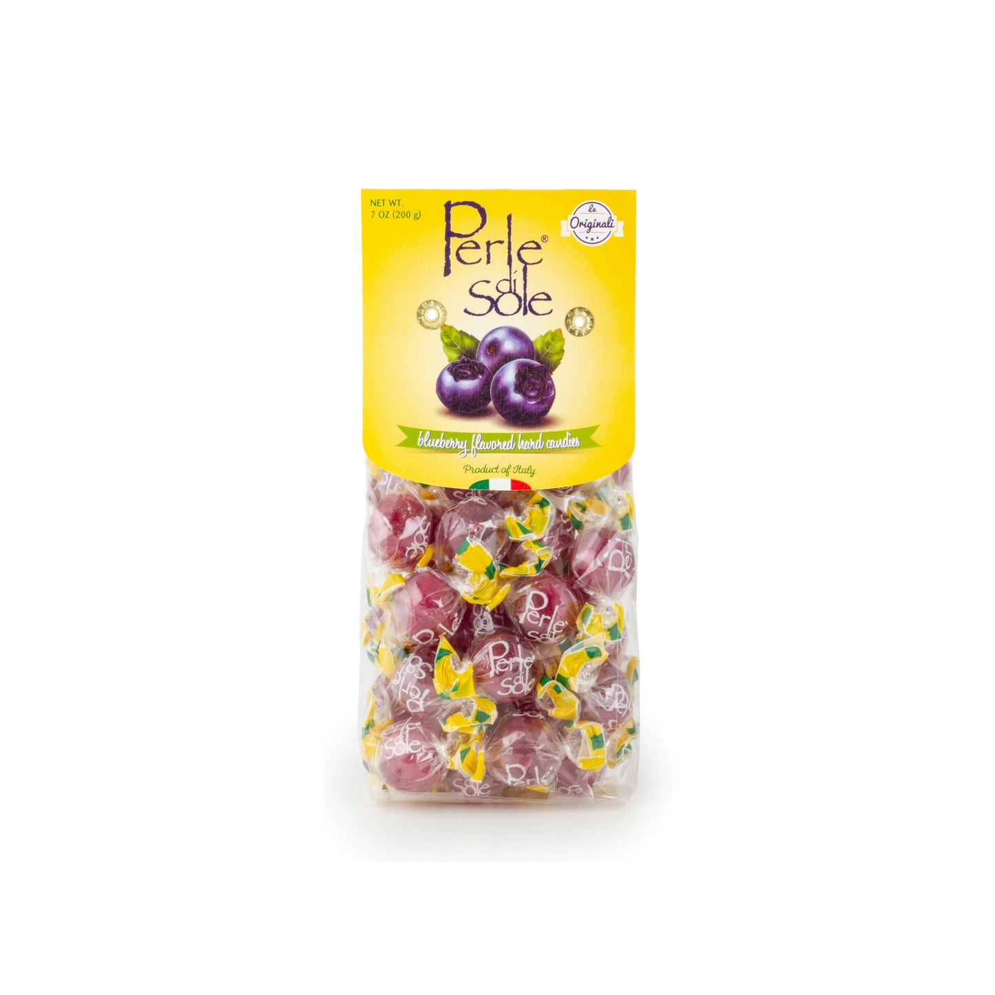 Blueberry Drops with a Tart Fizzy Filling