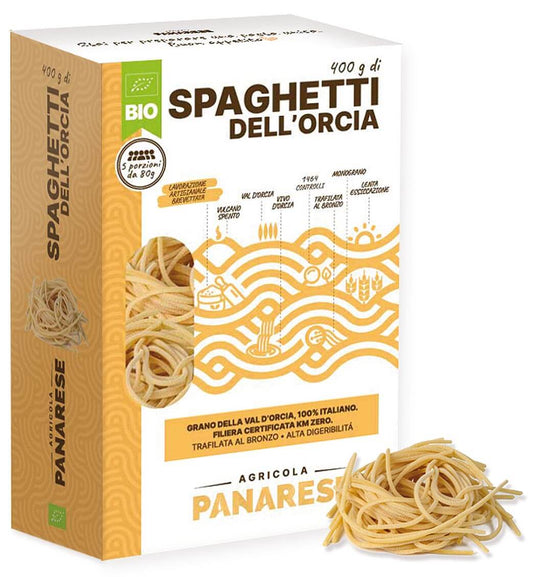 Spaghettis toscans biologiques de qualité supérieure Dell'Orcia