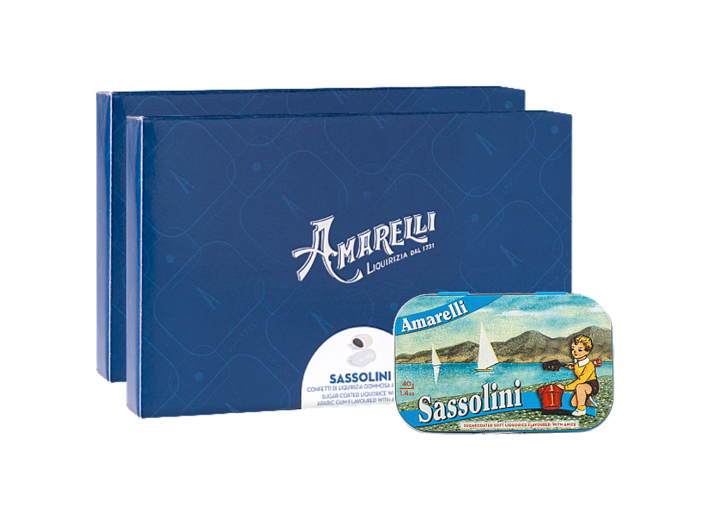 Amarelli Sassolini (boîtes de 12X40G)