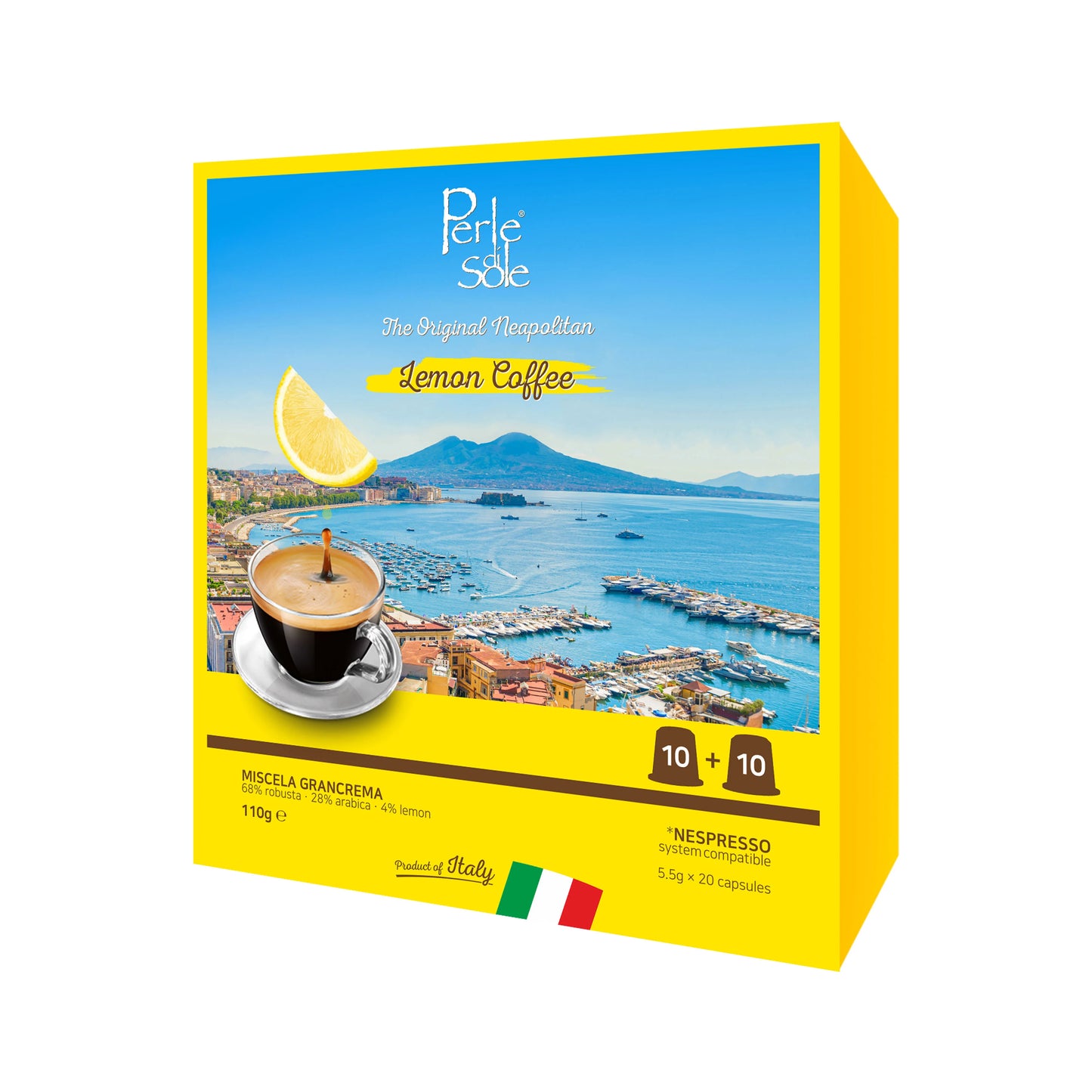 Neapolitan Coffee with Costa d'Amalfi PGI Lemons (Nespresso Compatible)