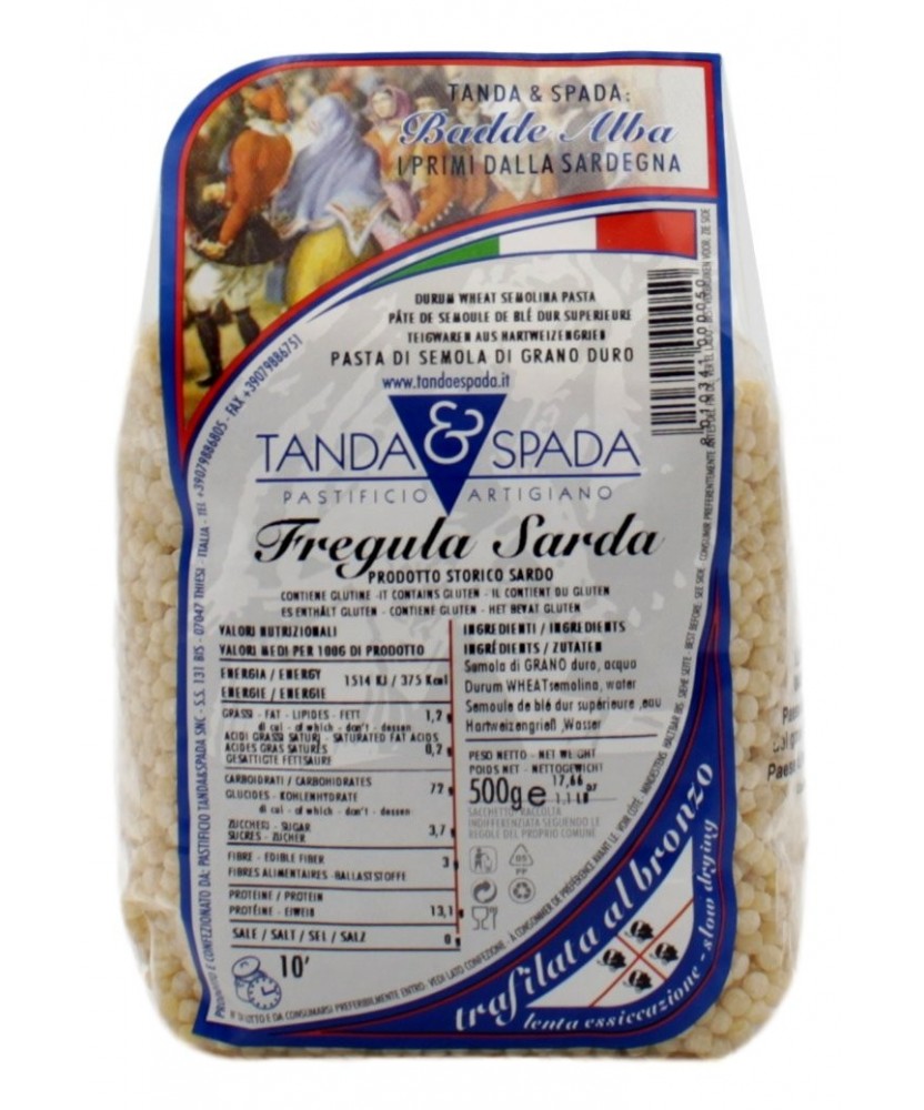 Toasted Fregola from Sardinia