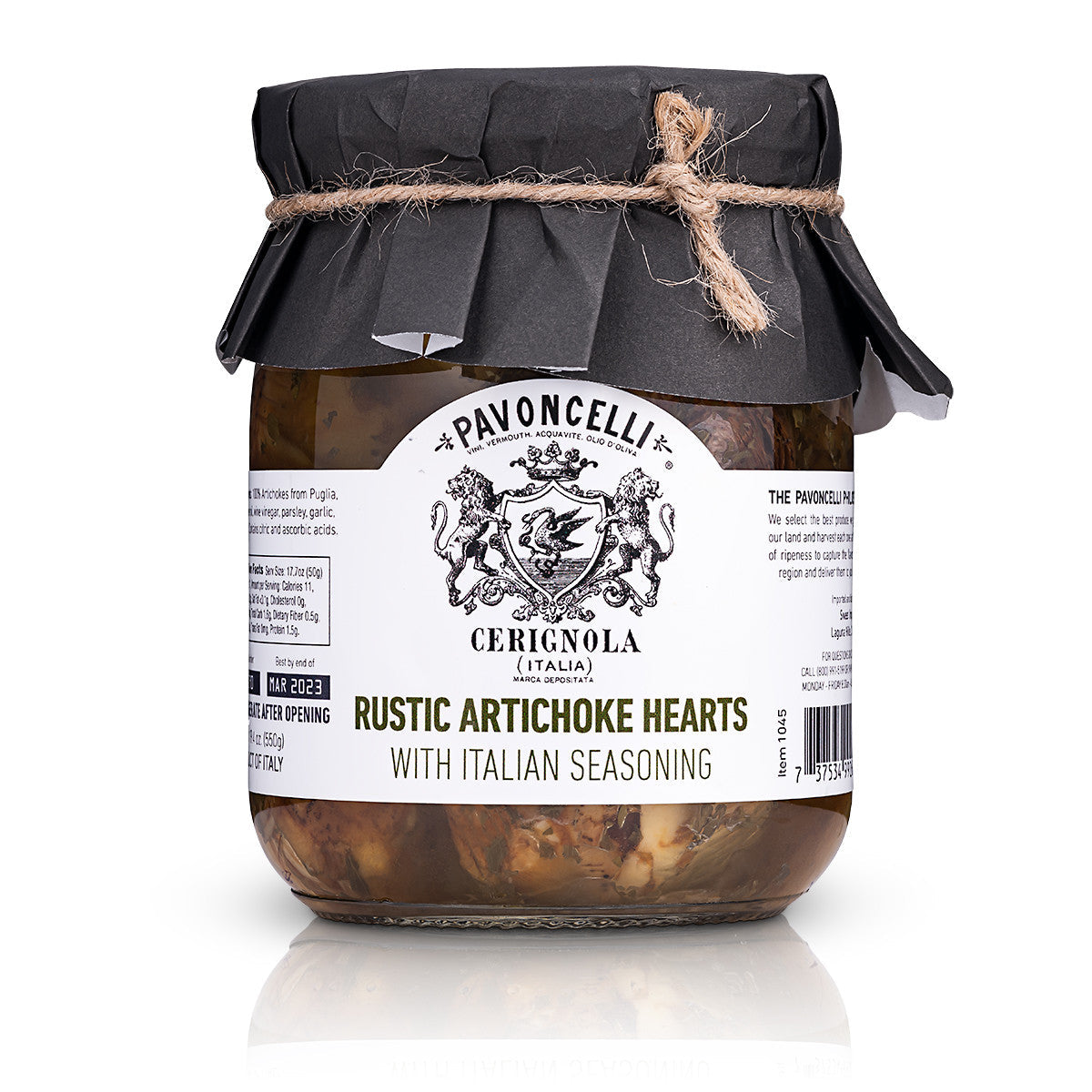 Rustic Artichoke Hearts with Italian Seasoning
