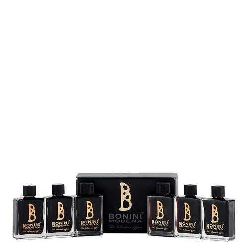 'Balsamic Affair Collection' 6 bouteilles de dégustation de toute la gamme Bonini ABM (0,67 fl oz chacune)